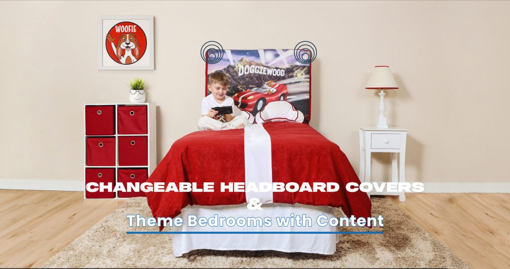 Changeable Headboard Covers & Theme Bedrooms